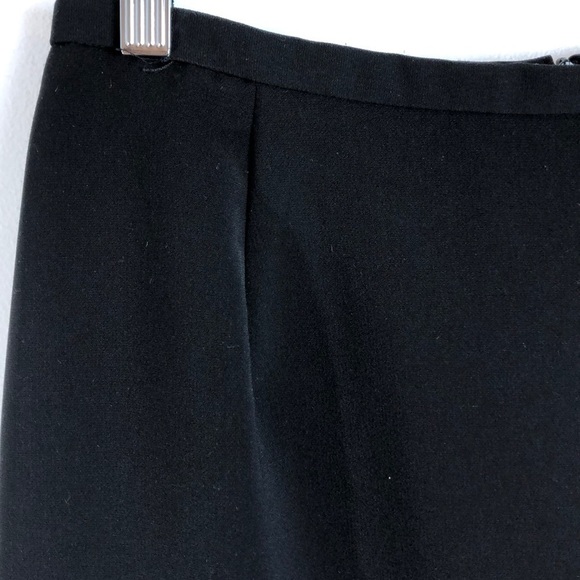 🌼2 for $30🌼 Michele Classic Vintage Black Skirt- Side Slit 8 - Picture 2 of 8